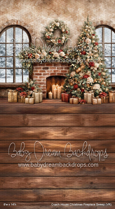 Coach House Christmas Fireplace Sweep (VR)