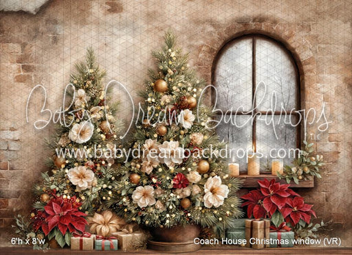 Coach House Christmas window (VR)