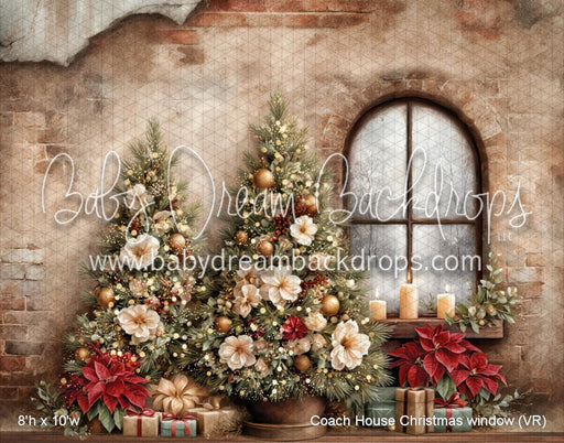Coach House Christmas window (VR)
