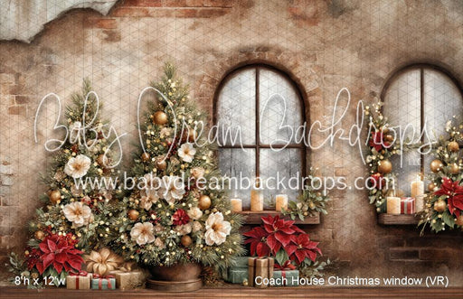 Coach House Christmas window (VR)