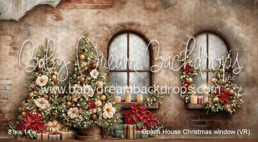 Coach House Christmas window (VR)
