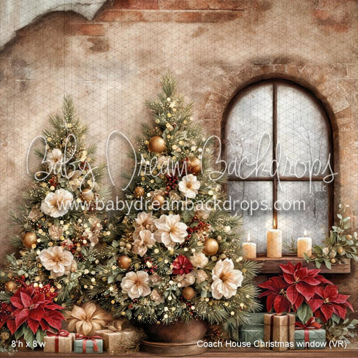 Coach House Christmas window (VR)