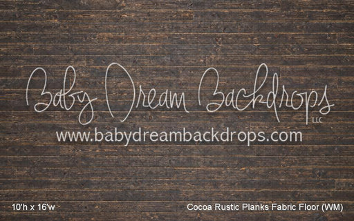 Cocoa Rustic Planks Fabric Floor (WM)