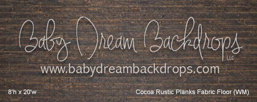 Cocoa Rustic Planks Fabric Floor (WM)