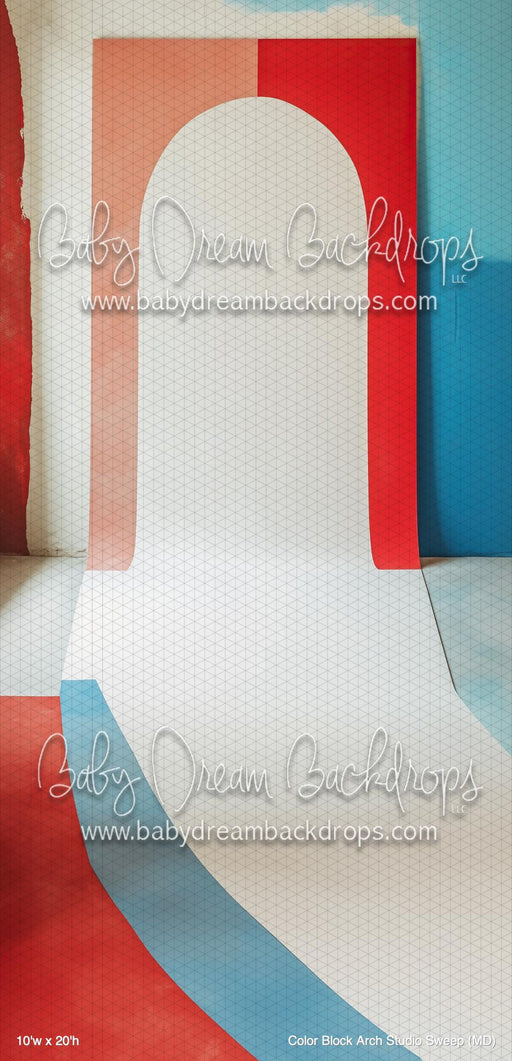Color Block Arch Studio Sweep (MD)