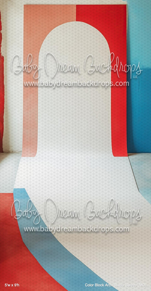 Color Block Arch Studio Sweep (MD)