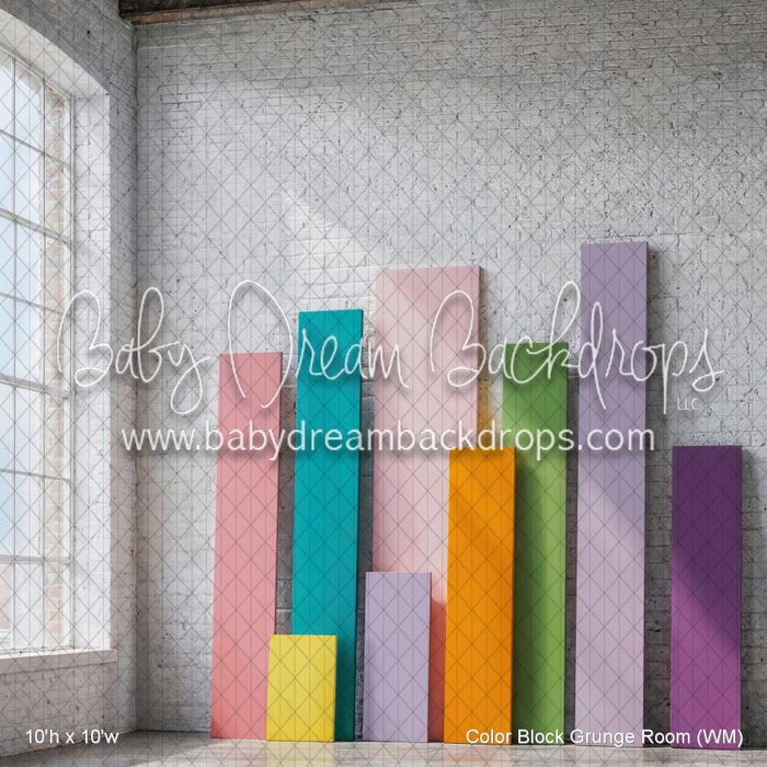 Color Block Grunge Room (WM)