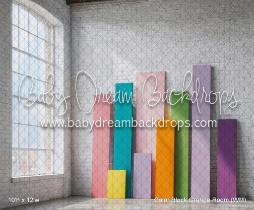 Color Block Grunge Room (WM)