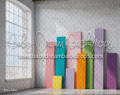 Color Block Grunge Room (WM)