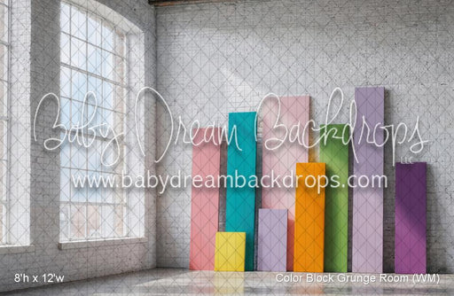 Color Block Grunge Room (WM)