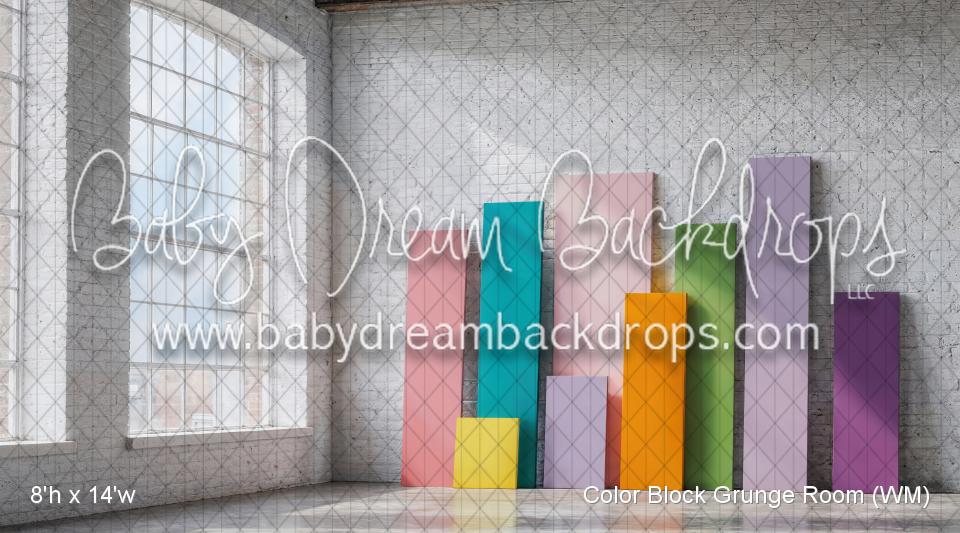 Color Block Grunge Room (WM)