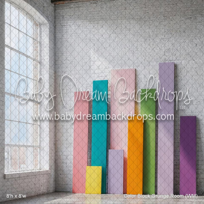 Color Block Grunge Room (WM)
