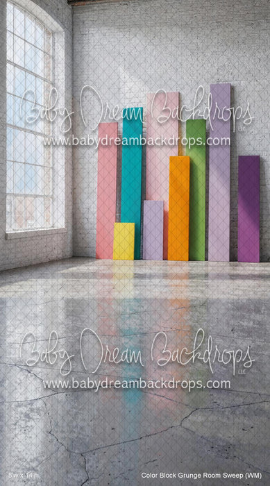 Color Block Grunge Room Sweep (WM)