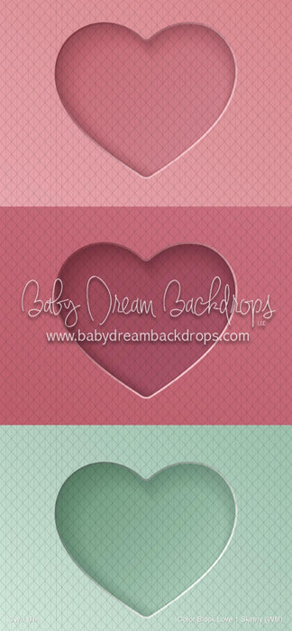 Color Block Love 1 Skinny (WM)