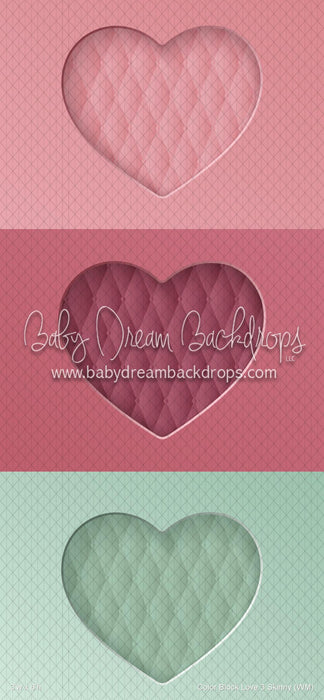 Color Block Love 3 Skinny (WM)