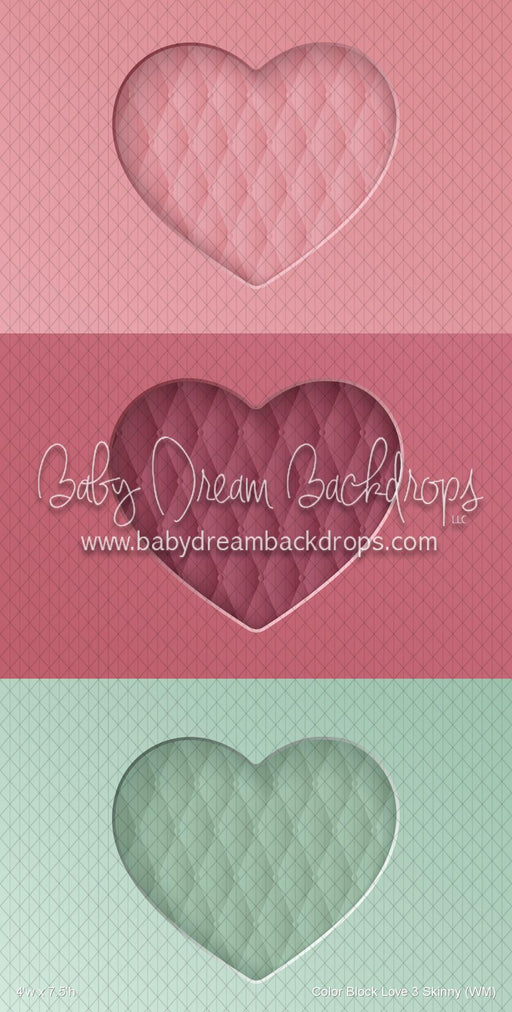 Color Block Love 3 Skinny (WM)