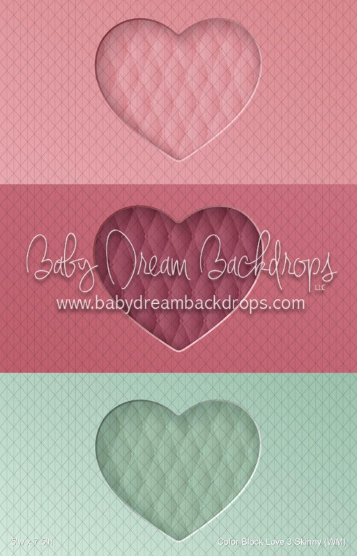 Color Block Love 3 Skinny (WM)