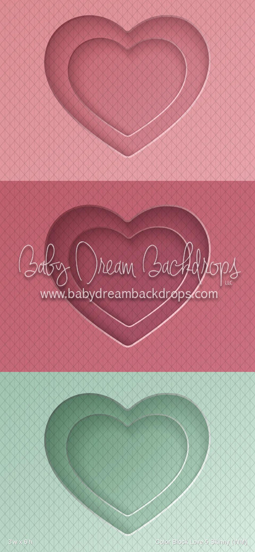 Color Block Love 5 Skinny (WM)