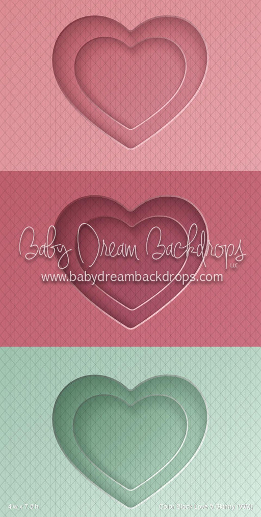 Color Block Love 5 Skinny (WM)