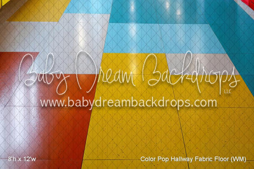 Color Pop Hallway Fabric Floor (WM)