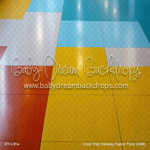 Color Pop Hallway Fabric Floor (WM)
