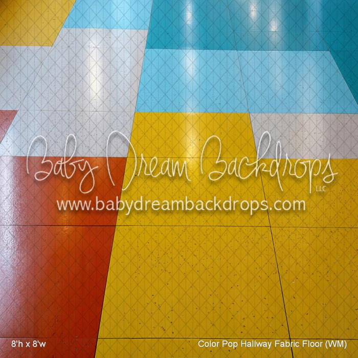 Color Pop Hallway Fabric Floor (WM)