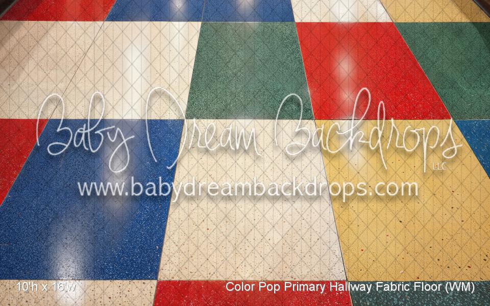 Color Pop Primary Hallway Fabric Floor (WM)