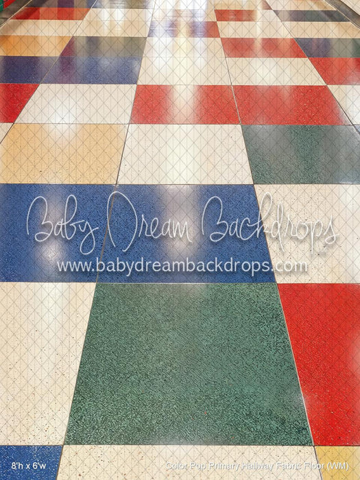 Color Pop Primary Hallway Fabric Floor (WM)