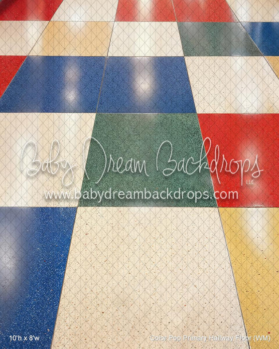 Color Pop Primary Hallway Fabric Floor (WM)