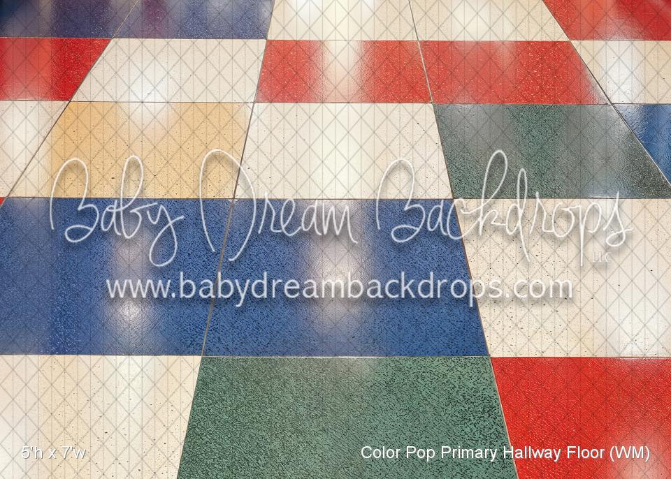 Color Pop Primary Hallway Fabric Floor (WM)
