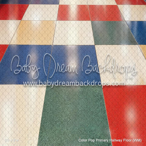 Color Pop Primary Hallway Fabric Floor (WM)