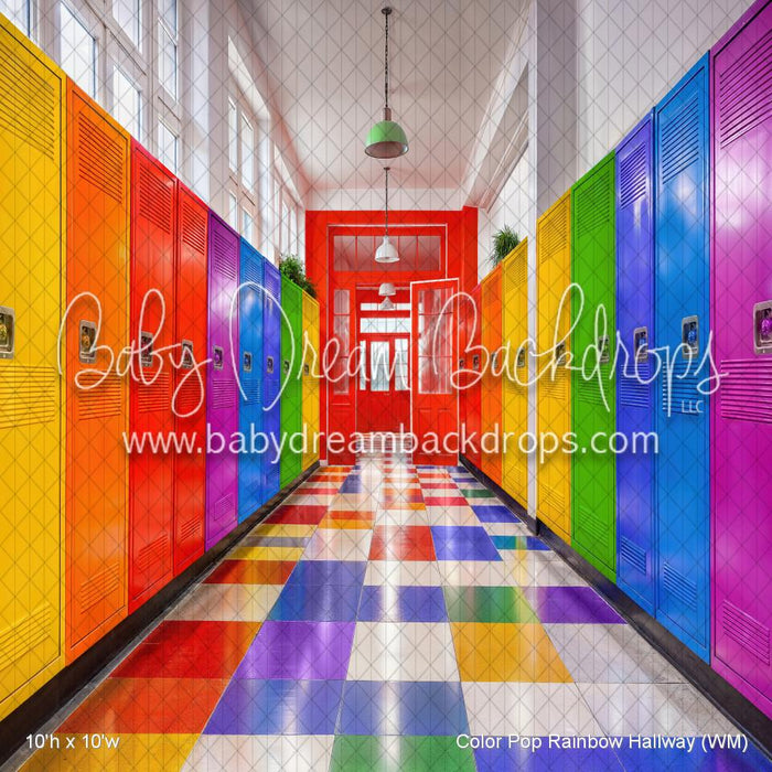 Color Pop Rainbow Hallway (WM)