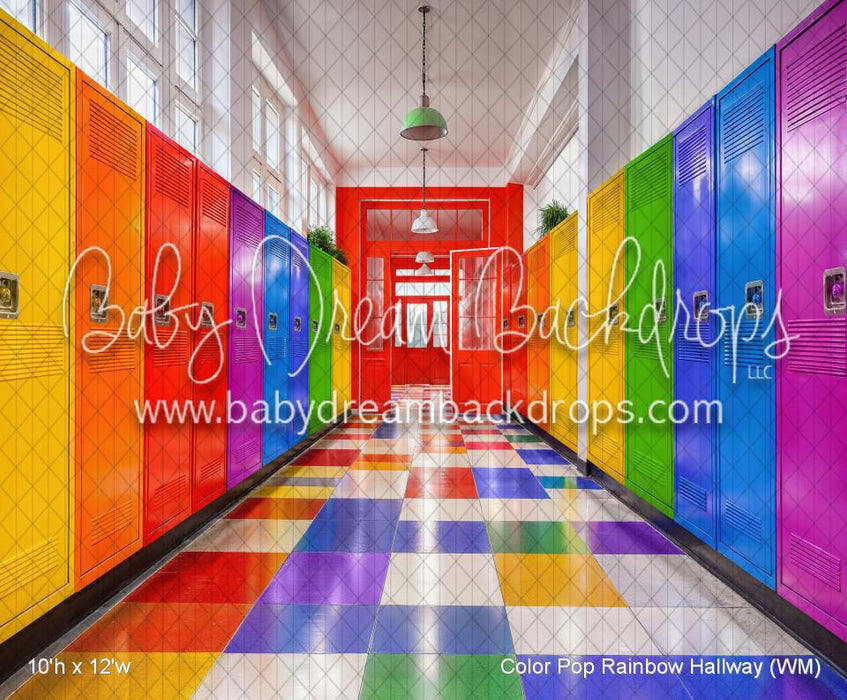 Color Pop Rainbow Hallway (WM)