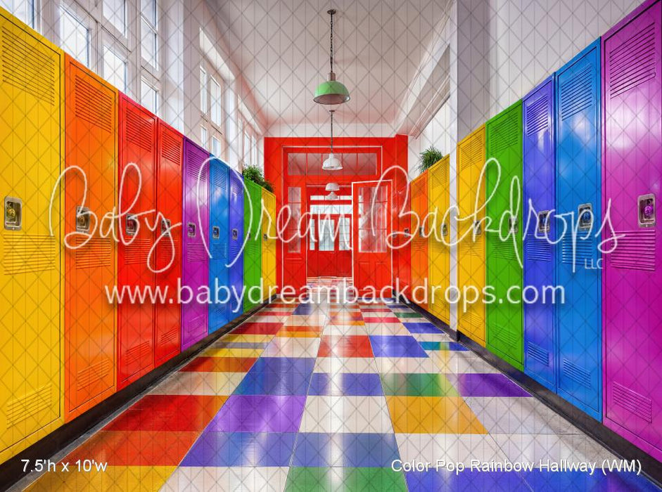 Color Pop Rainbow Hallway (WM)