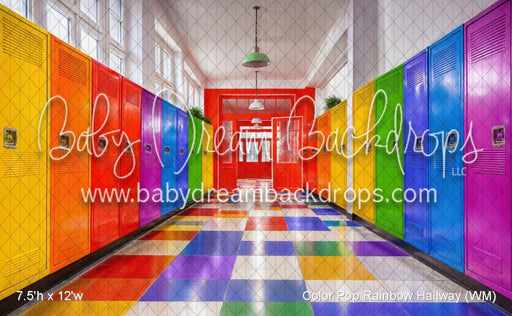 Color Pop Rainbow Hallway (WM)