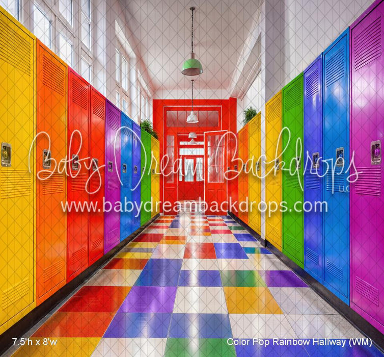 Color Pop Rainbow Hallway (WM)