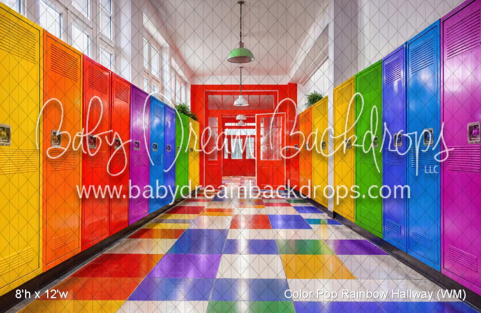 Color Pop Rainbow Hallway (WM)