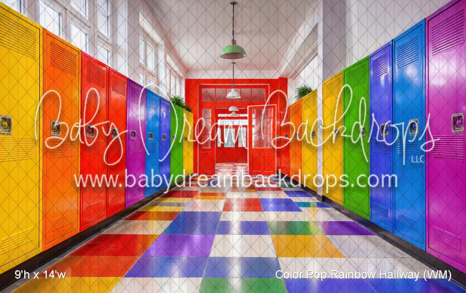 Color Pop Rainbow Hallway (WM)
