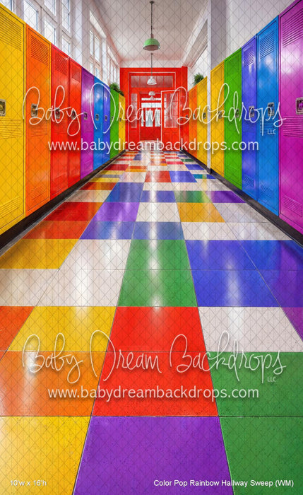 Color Pop Rainbow Hallway Sweep (WM)