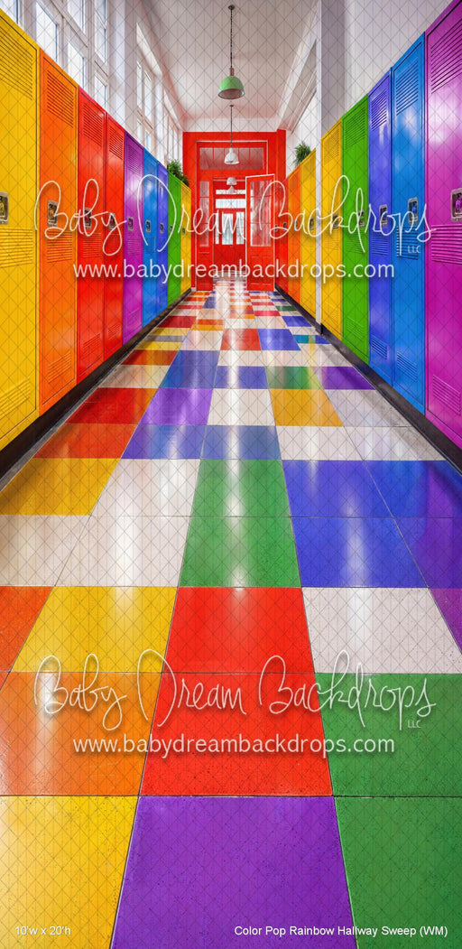 Color Pop Rainbow Hallway Sweep (WM)
