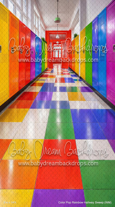 Color Pop Rainbow Hallway Sweep (WM)