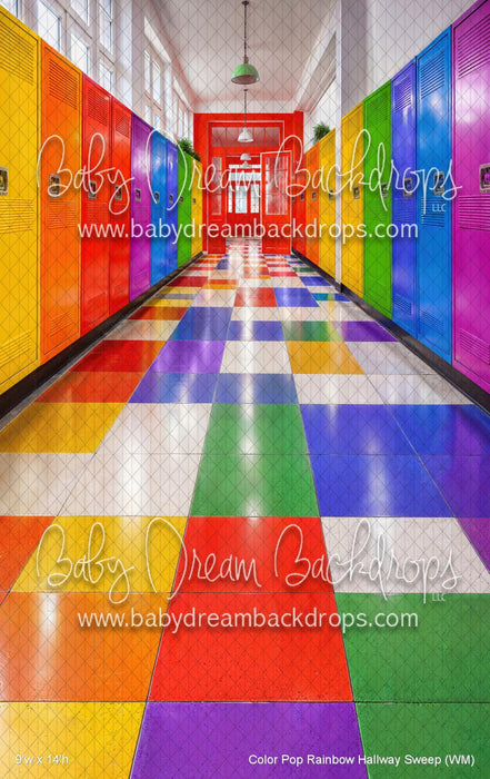 Color Pop Rainbow Hallway Sweep (WM)