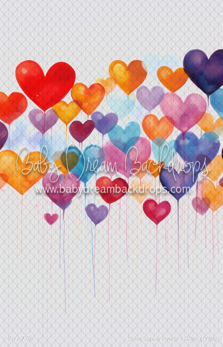 Color Splash Hearts 1 Skinny (WM)