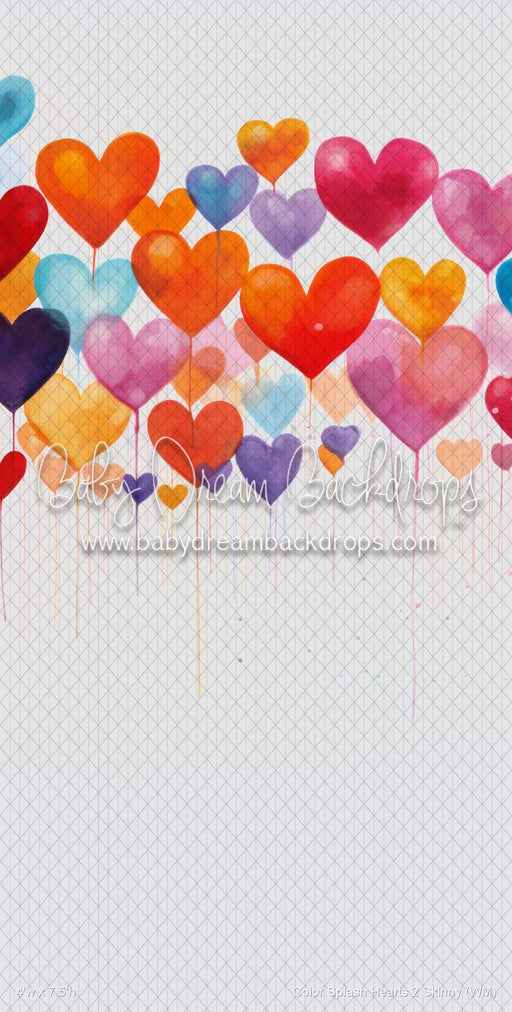 Color Splash Hearts 2 Skinny (WM)