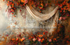 Colorburst of Autumn draped wall (MD)