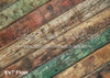 Colorful Wood Floor Diagonal (WM)