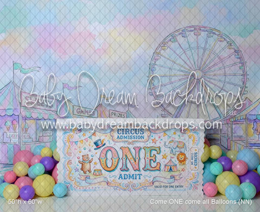 Come ONE come all Balloons (NN)