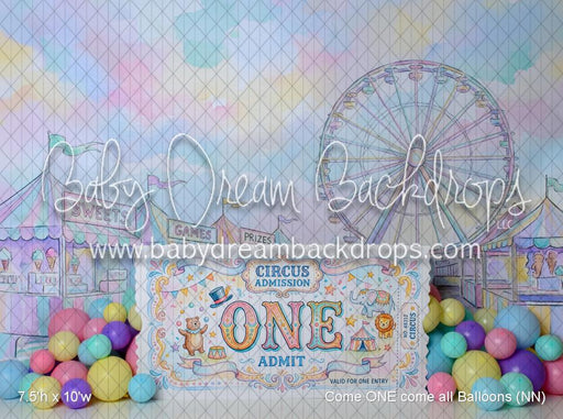 Come ONE come all Balloons (NN)