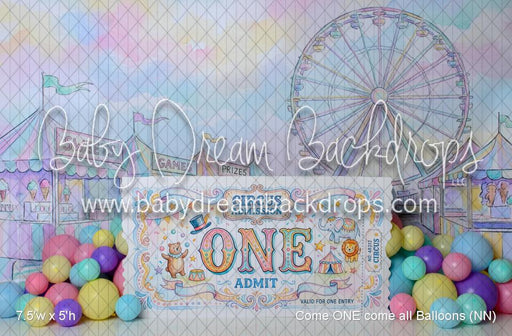 Come ONE come all Balloons (NN)