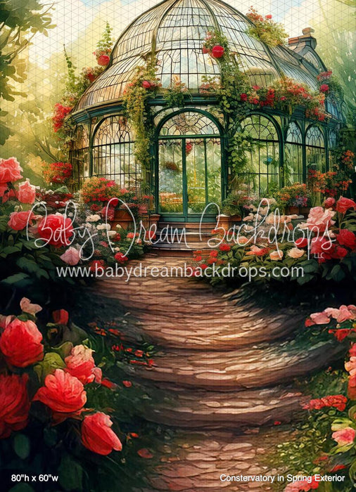 Constervatory in Spring Exterior (BM)